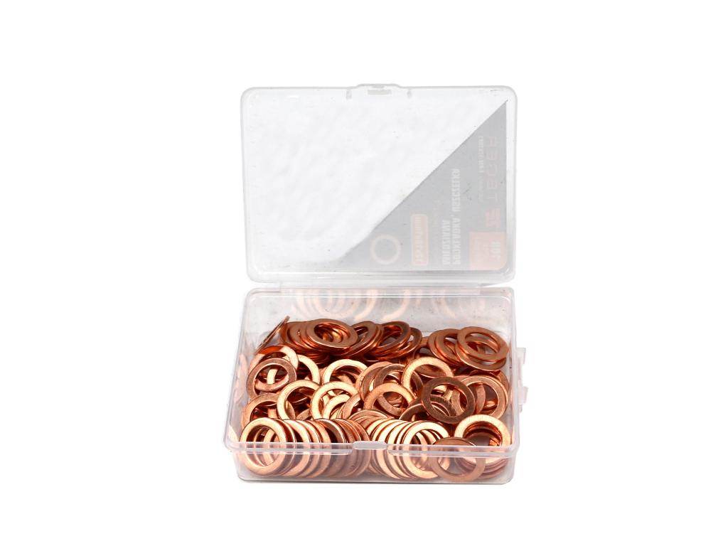 Podkładka. uszczelka miedziana 12x18x1 teger 100szt