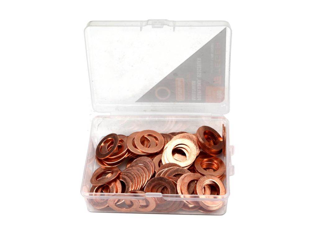 Podkładka. uszczelka miedziana 12x20x1 teger 100szt