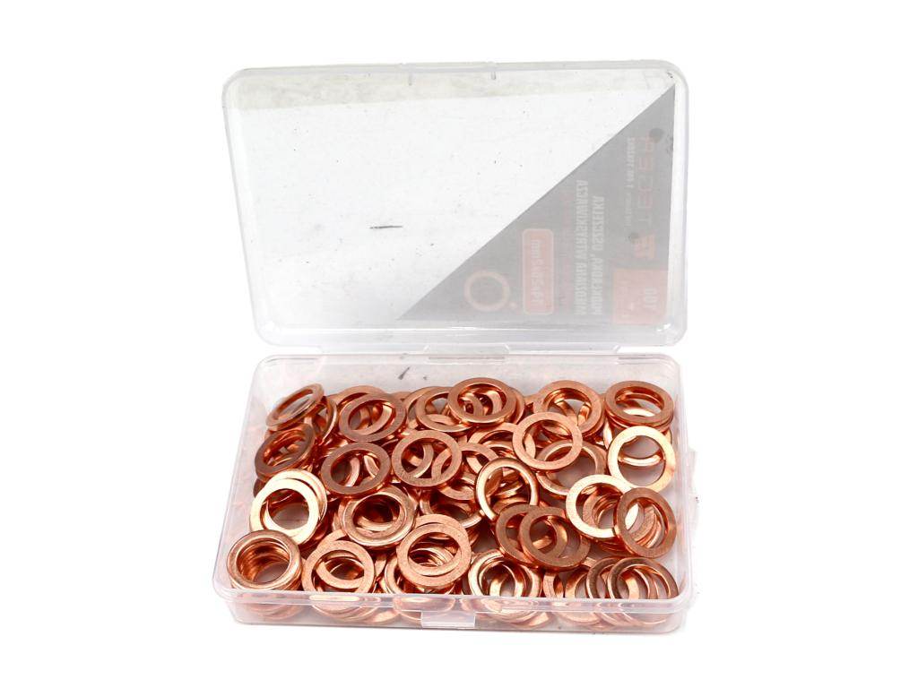 Podkładka uszczelka miedziana wtryskiwacza 14x20x2 50004140 os-33-1 c-330 teger 100szt