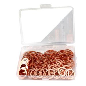 Podkładka. uszczelka miedziana 17x22x1.5 teger 100szt