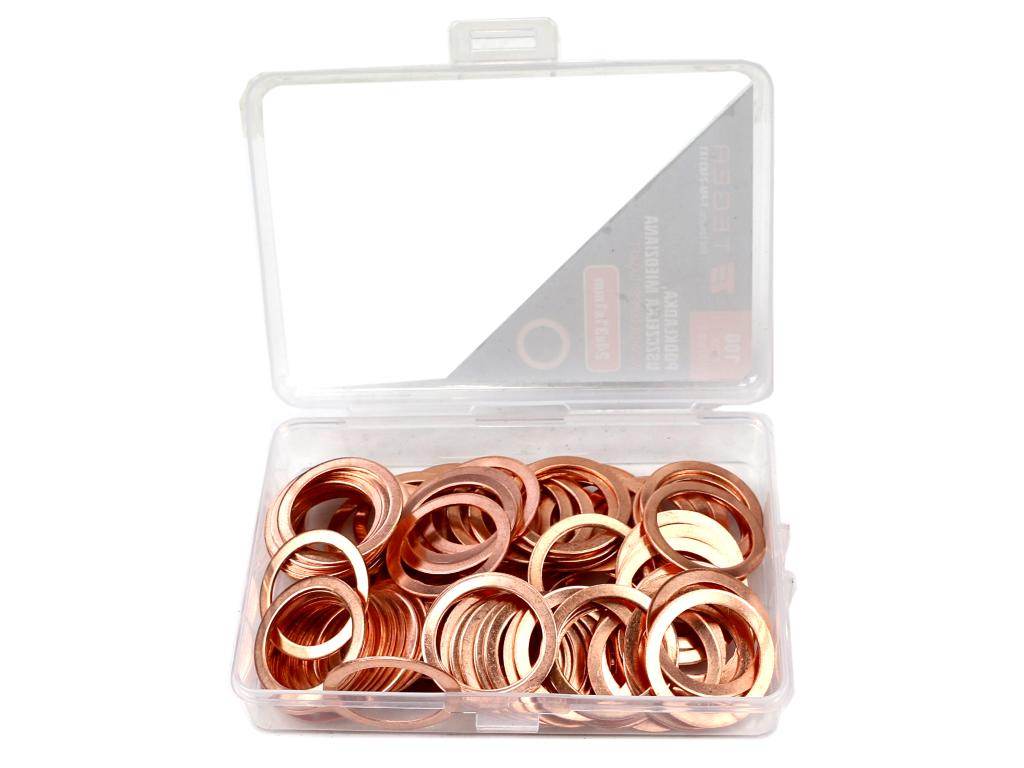 Podkładka. uszczelka miedziana 24x31x1 teger 100szt