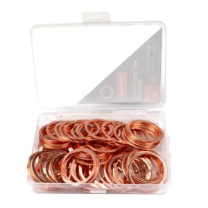 Podkładka. uszczelka miedziana 30x36x1 teger 80szt