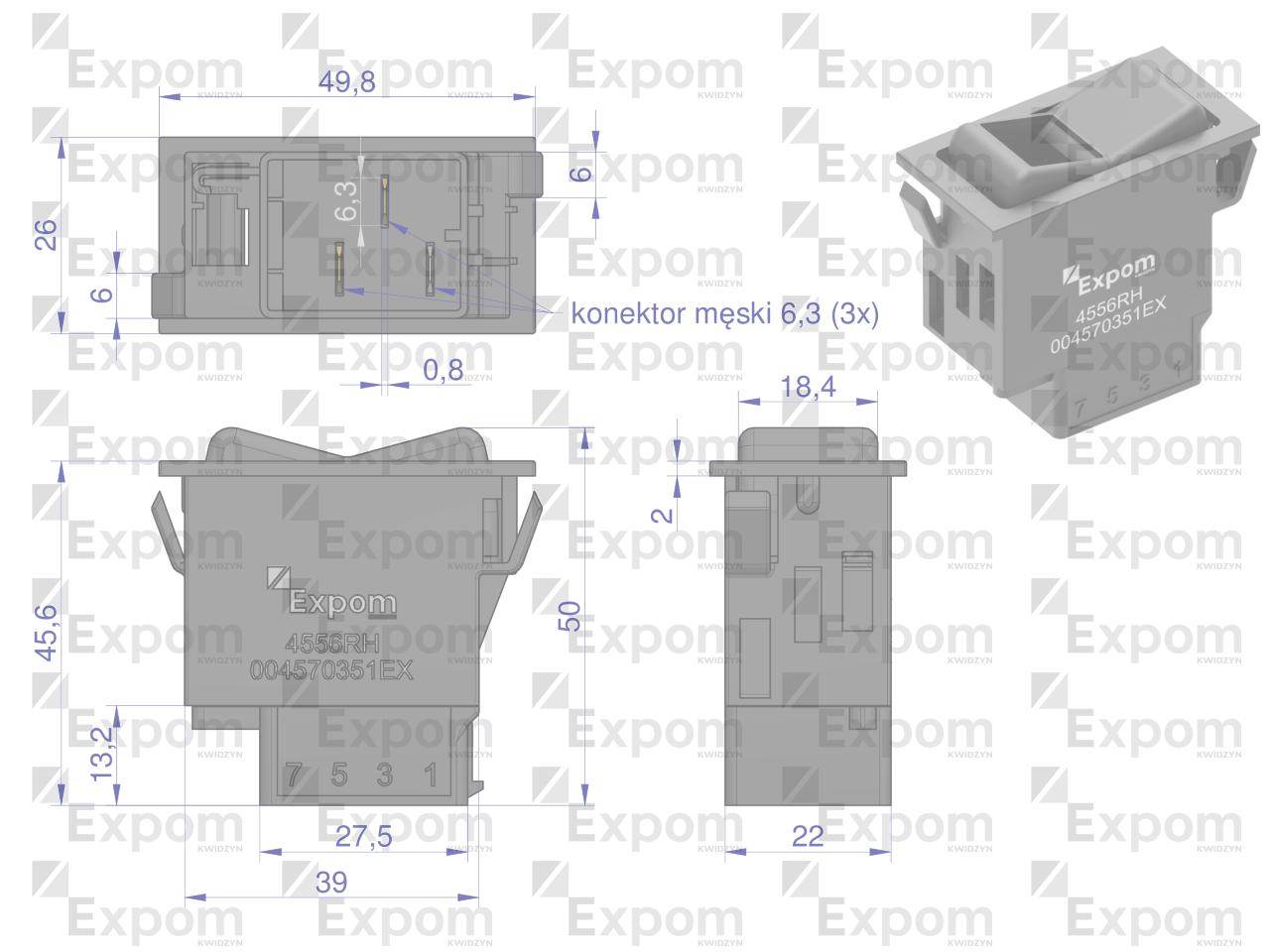 Włącznik przechylny włącznik wielofunkcyjny blokada uniwersalny fendt expom kwidzyn eu Włącznik przechylny włącznik wielofunkcyjny blokada uniwersalny fendt expom kwidzyn eu - obrazek 3