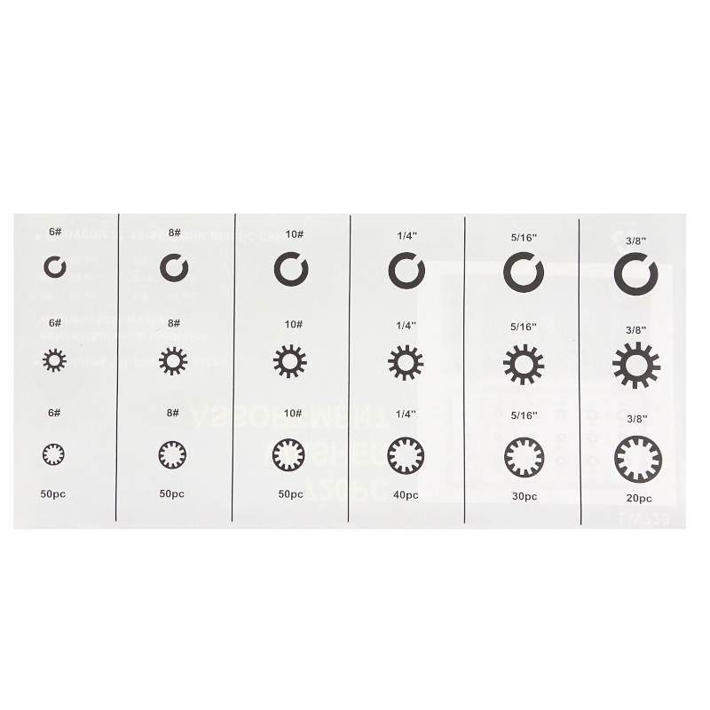 Zestaw Podkładek 720 Sztuk Różnie Rodzaje I Wielkości Zestaw Podkładek 720 Sztuk Różnie Rodzaje I Wielkości - obrazek 4