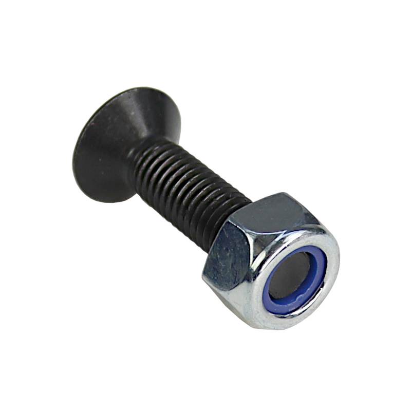 Śruba Imbus Łeb Stożkowy Noża Paszowozu Z Nakrętką M10x40 Din7991 Kl 10szt Śruba Imbus Łeb Stożkowy Noża Paszowozu Z Nakrętką M10x40 Din7991 Kl 10szt - obrazek 3