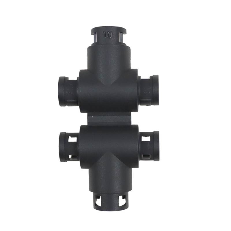 Trójnik Łącznik Do Rur Peszli Karbowanych 7,5x10x7,5 Elmot 5szt Trójnik Łącznik Do Rur Peszli Karbowanych 7,5x10x7,5 Elmot 5szt - obrazek 2