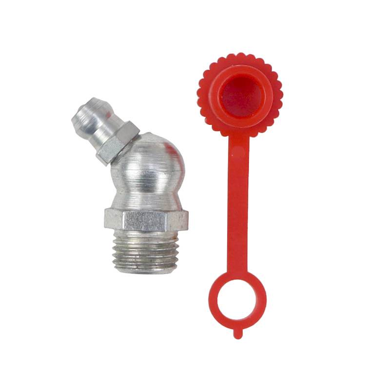 Komplet Smarowniczek M10x45 5szt Osłona Smarowniczki Czerwona Pzl Hydral Komplet Smarowniczek M10x45 5szt Osłona Smarowniczki Czerwona Pzl Hydral - obrazek 2