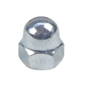 Nakrętka Kołpakowa M12x1,75 Din1587 Ocynk Biały