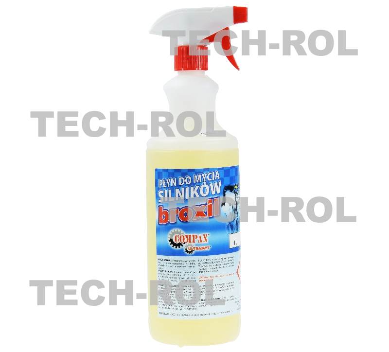Płyn koncentrat do mycia silników Broxil 1l Compan