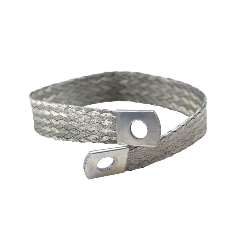 Przewód Masowy Oczka Fi-8mm Długość 317mm Plecionka Uniwersalny Cynownany Przewód Masowy Oczka Fi-8mm Długość 317mm Plecionka Uniwersalny Cynownany - obrazek 2