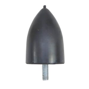 Odbój Gumowy Stożkowy Uniwersalny 65x45 Jedna Śruba M8 Zderzak