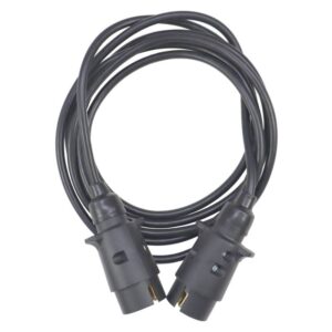 Przewód Elektryczny Podłączeniowy Przyczepy 7x0,75 3m Dwie Wtyczki