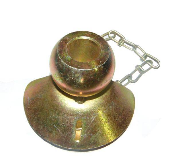 Kula z kołnierzem i zawleczką kat.3-2 64x28 zamiennik walterscheid)